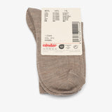 bisgaard x Cóndor merino wool rib short socks arena