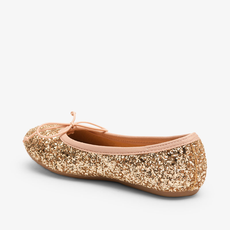 bisgaard lucy gold glitter