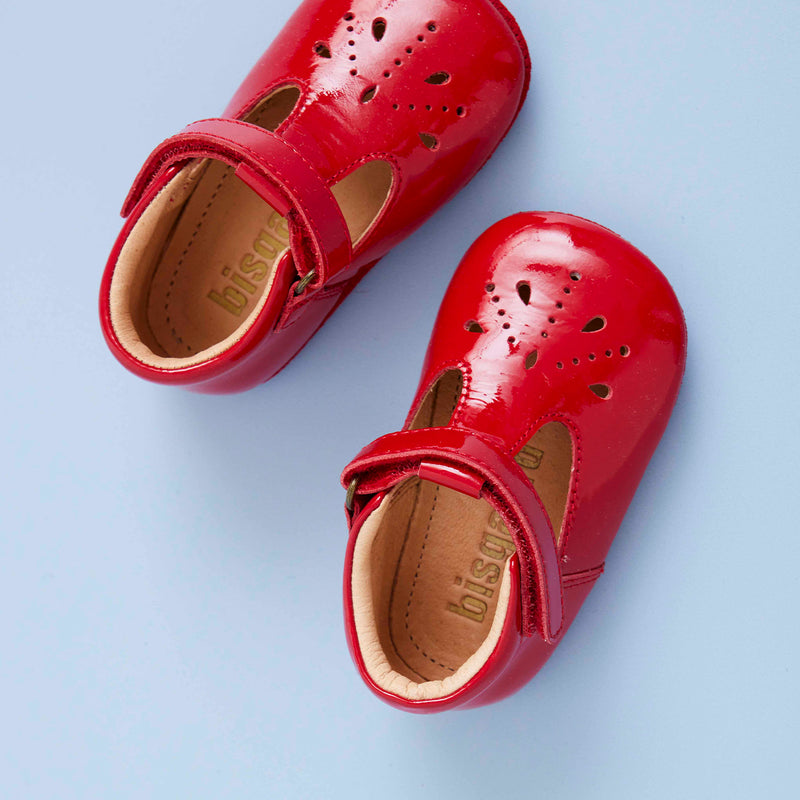 bisgaard bloom red patent