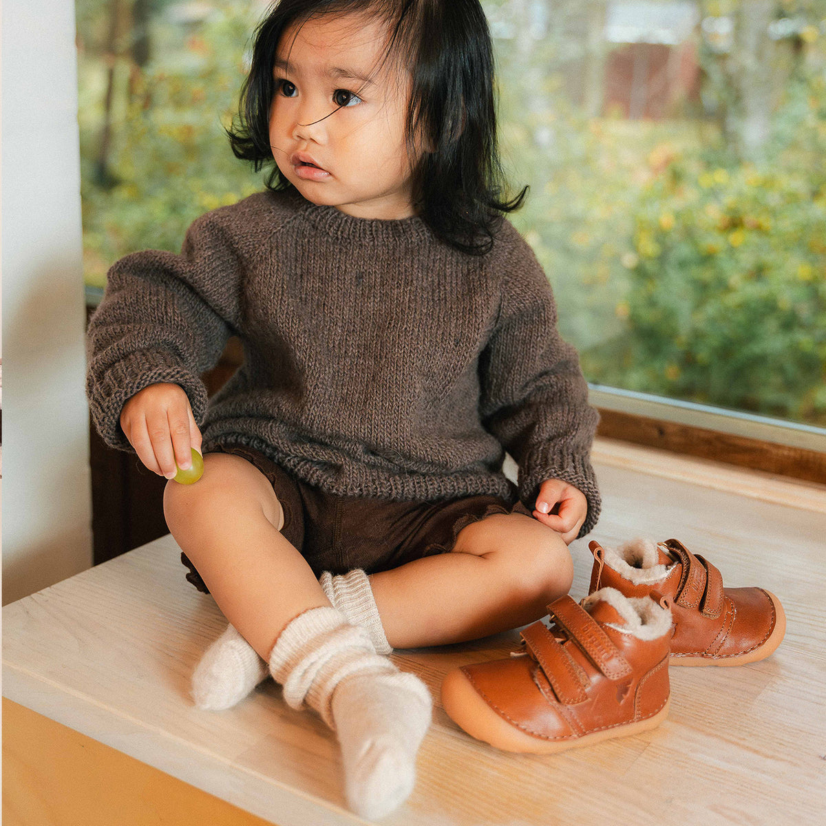 bisgaard barefoot carter lamb cognac