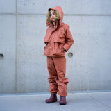 bisgaard aarhus rain pants rose hip