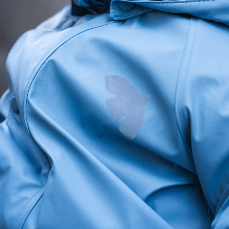 bisgaard aarhus rain suit pigeon blue