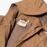 bisgaard aarhus rain jacket wool caramel