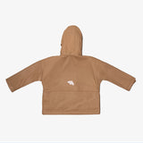 bisgaard aarhus rain jacket wool caramel