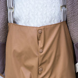 bisgaard aarhus rain pants wool caramel