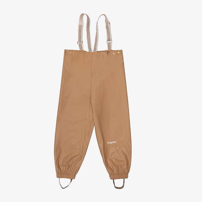 bisgaard aarhus rain pants wool caramel