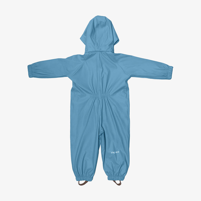 bisgaard aarhus rain suit wool pigeon blue