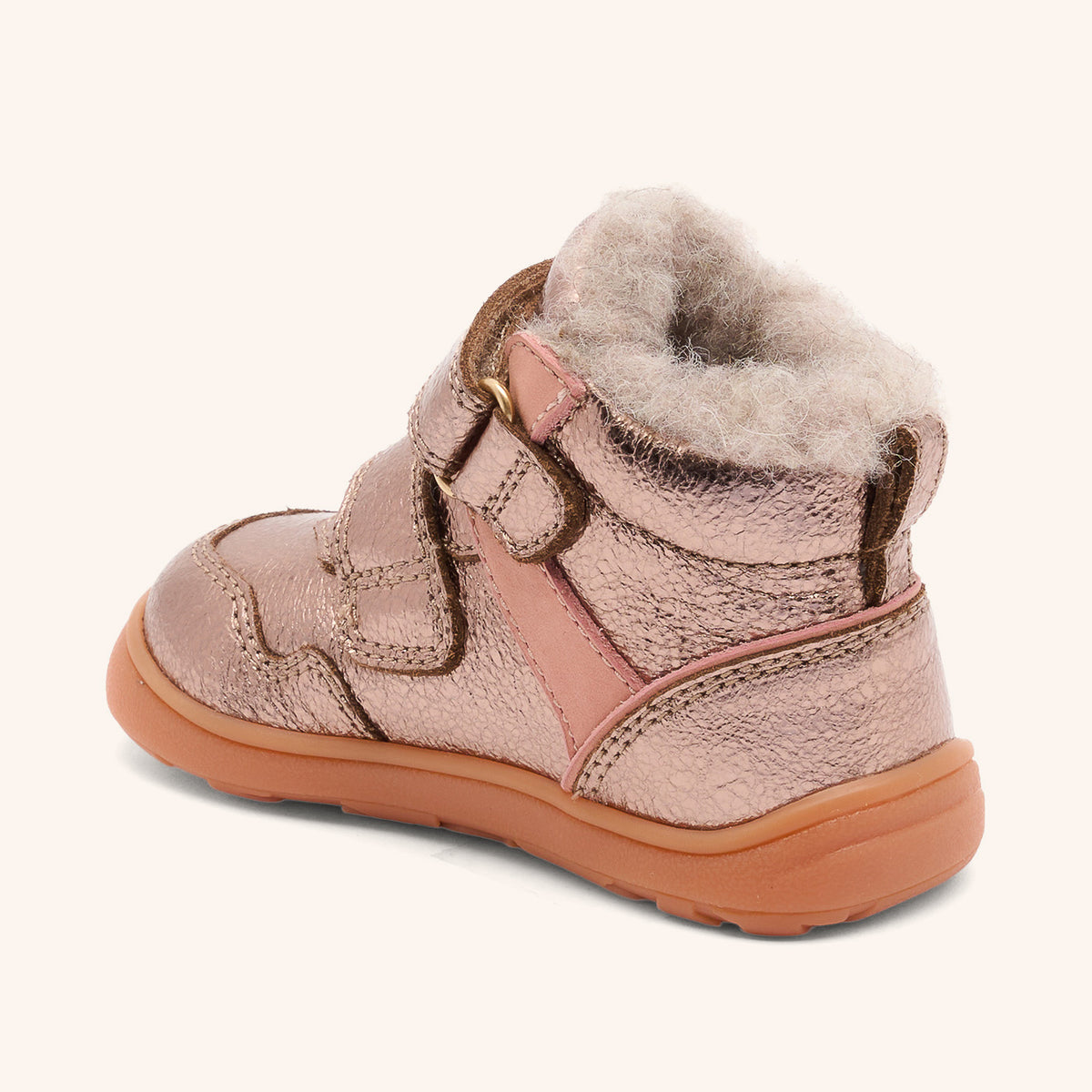 bisgaard barefoot becky tex rose gold