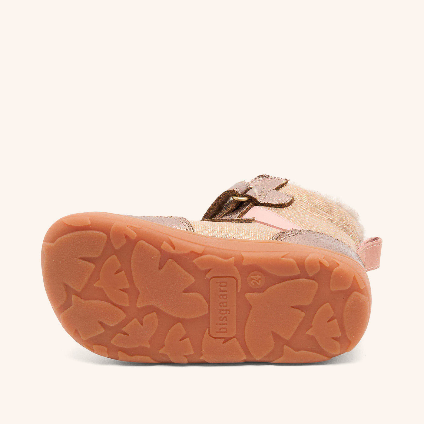 bisgaard barefoot timo tex rose gold