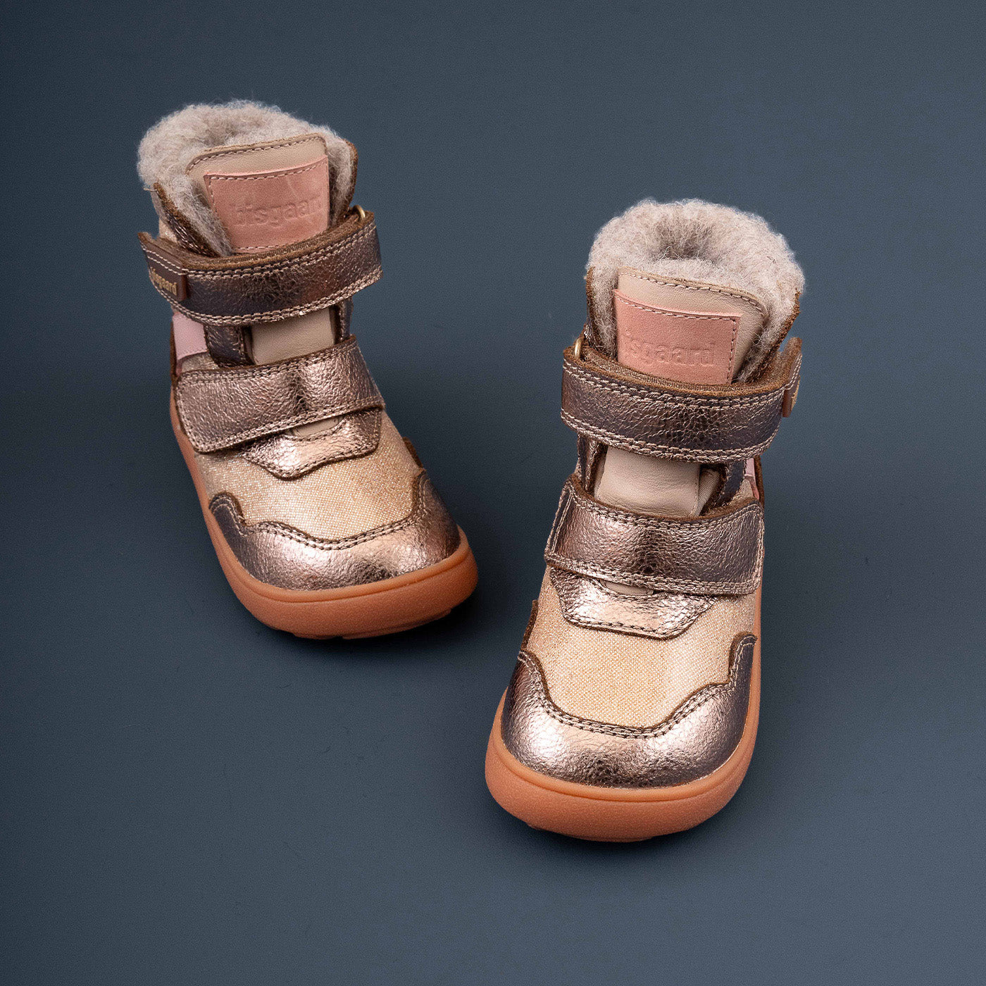 bisgaard barefoot timo tex rose gold