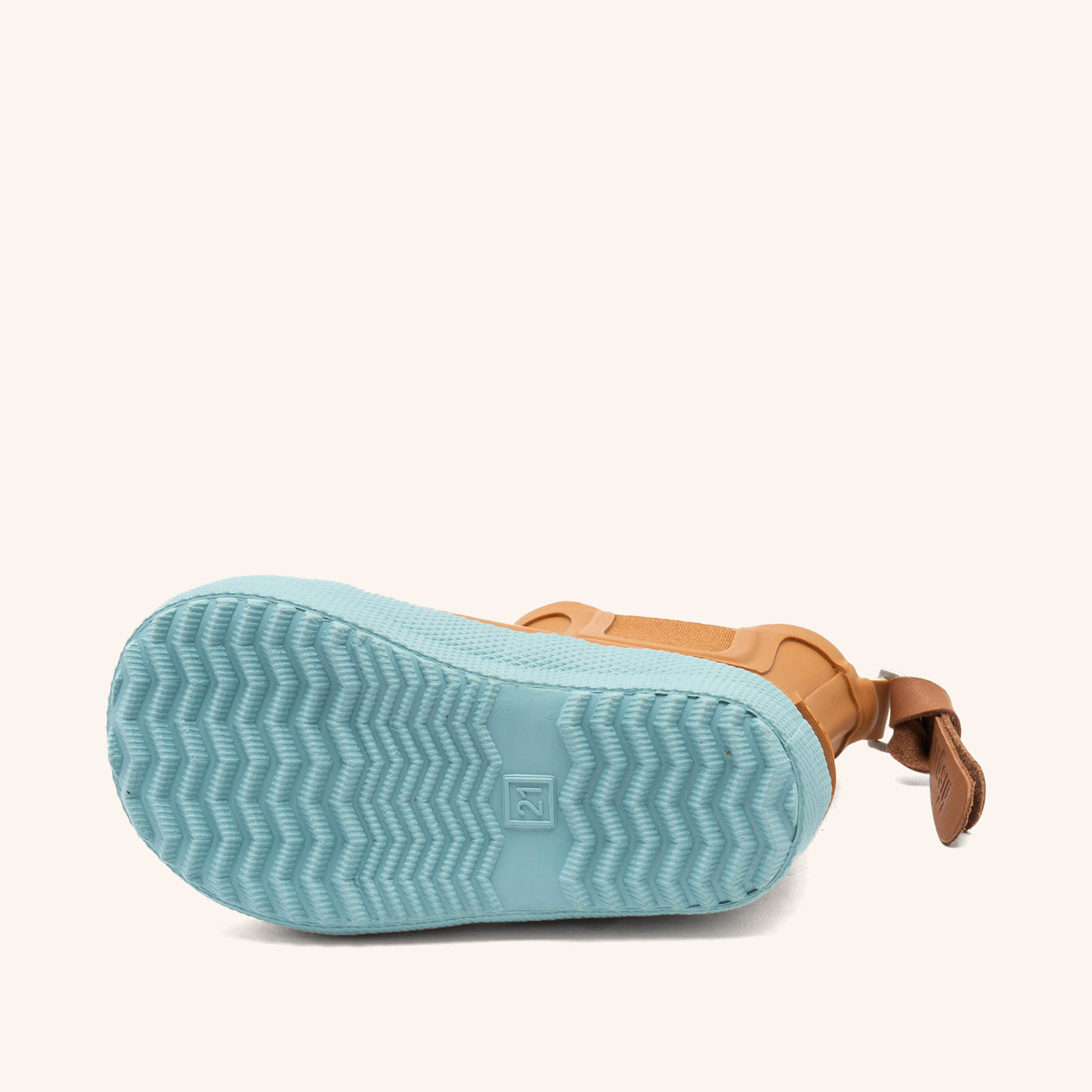 miffy x bisgaard baby rubber brown