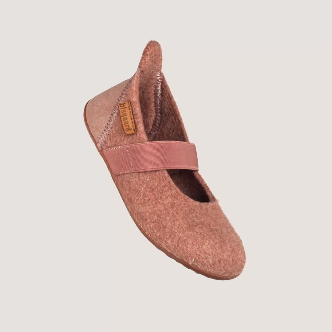 bisgaard ballet wool rose